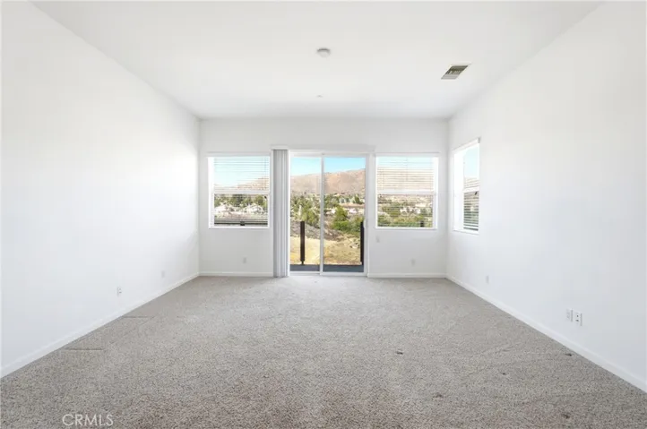 Master bedroom with a gorgeous balcony and unbelievable views