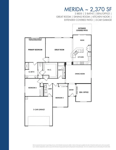 Merida Floor Plan_SCSH_mls_81065 Avenida