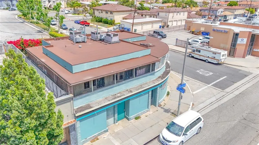 Front Drone View