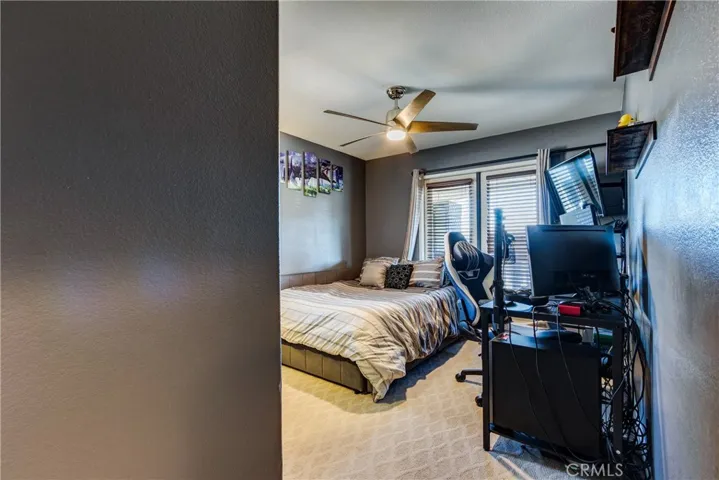 Bedroom 2 with deck access QUEEN BED SIZE