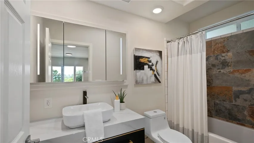 and bathroom attached.