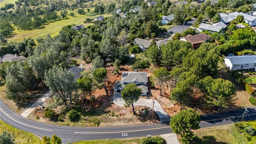 Areal view of this stunning home situated on large parcel