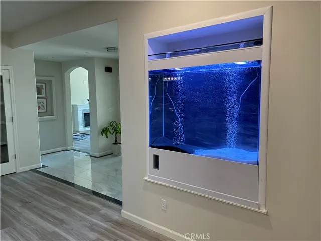 Beautiful aquarium/water feature.
