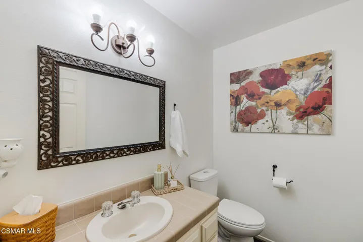 Powder Room Upstairs