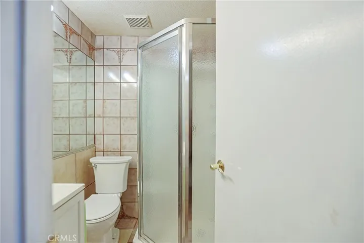 nice and clean bath room with shower
