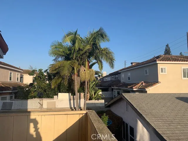 private Balcony with beautiful palm trees...