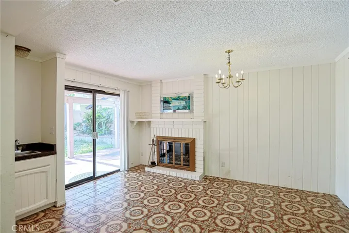 Family room, slide door to backyard

