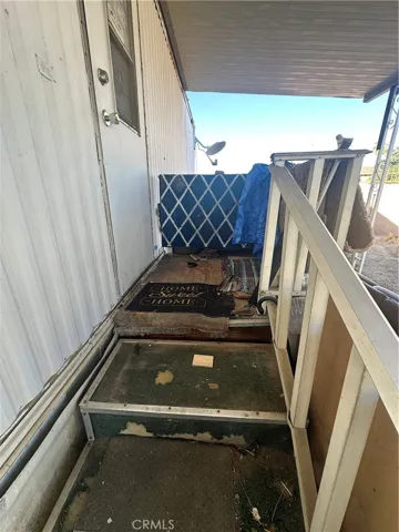 Stairs to backdoor
