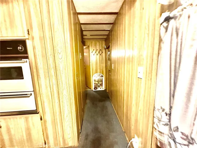 Hallway from dining/kitchen area