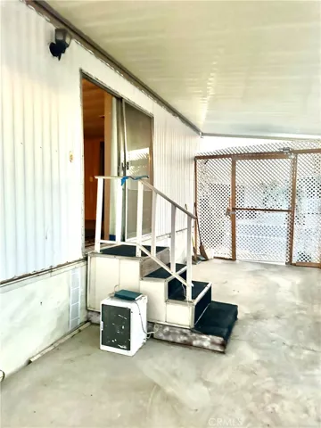 Long shot of Patio door and Front door