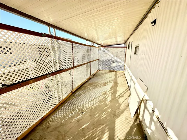 Stretch of Patio from front to back