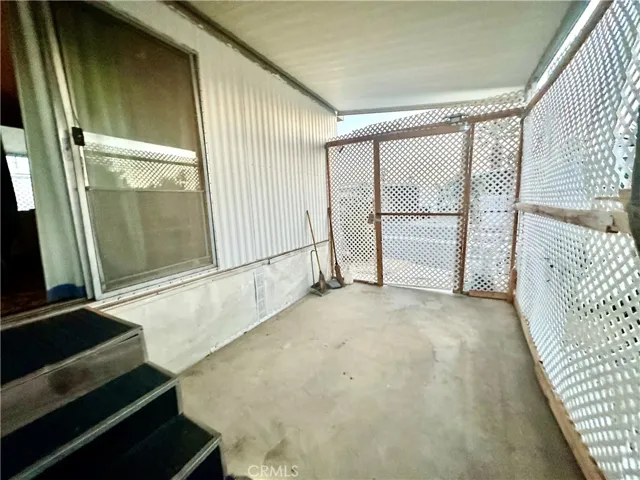 View of Front Entrance to Patio