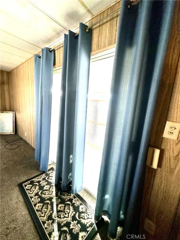 To the right is Patio door