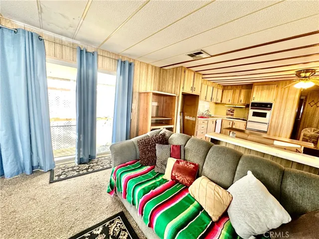View from living room to Patio