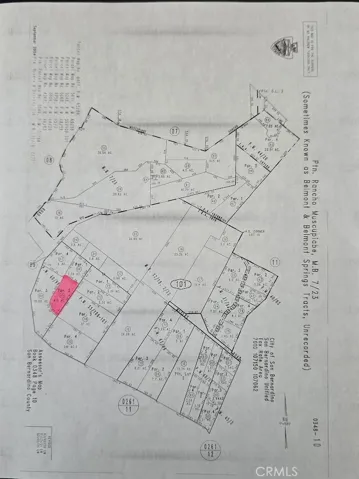 Lot Parcel Map