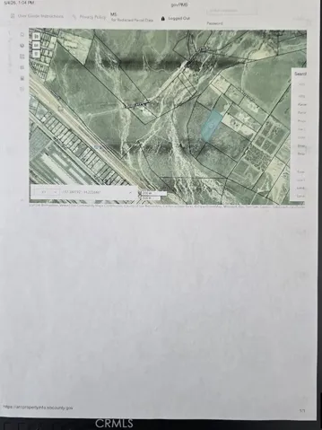 Assessor Aerial Lot Map View