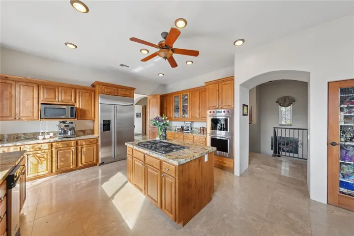 Kitchen, new Wolf double oven, plenty of counter space