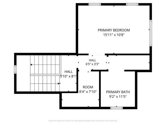 Front house 1607, upstairs