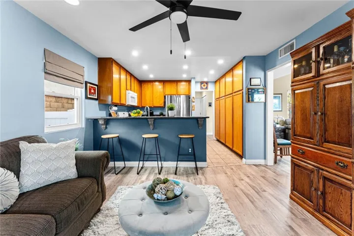 Spacious kitchen with tons of storage space