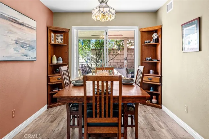 Formal dining area