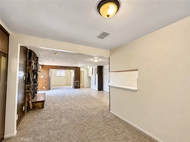 Looking toward living and main bedroom
