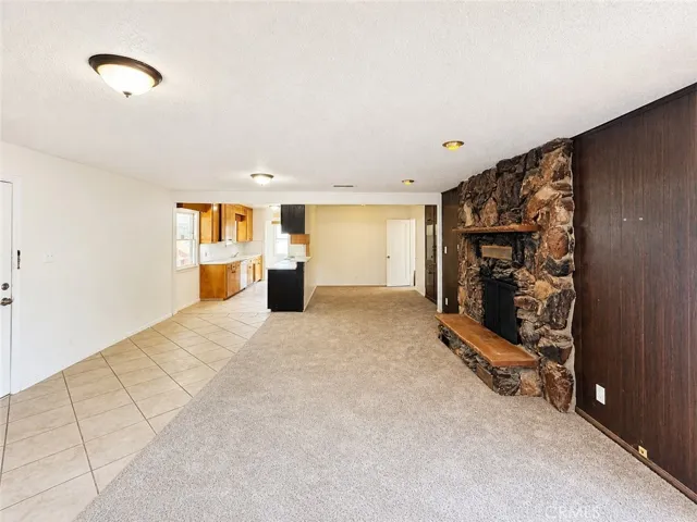 Kitchen and family Room