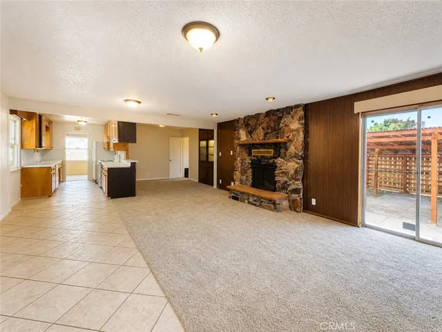 Living room and Kitchen