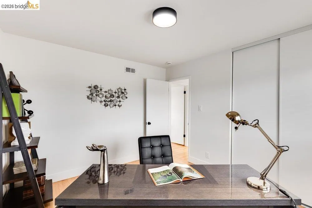 Hardwood-style flooring throughout