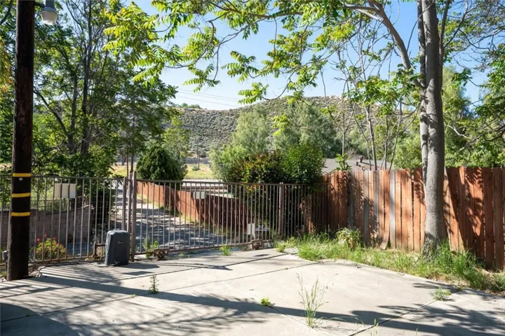 Gate to the Garage, private road