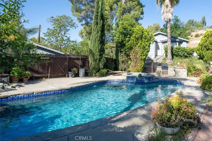 Fenced Pool area