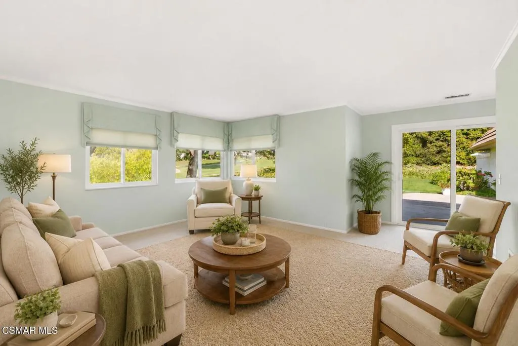 Virtually Staged ADU Living Area