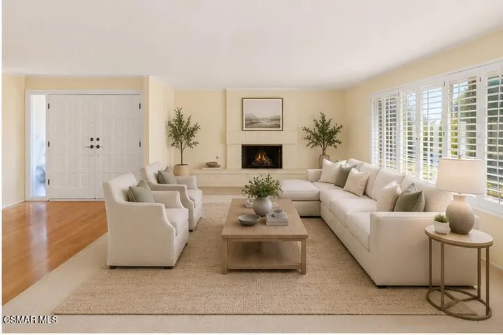 Living Room Virtually Staged