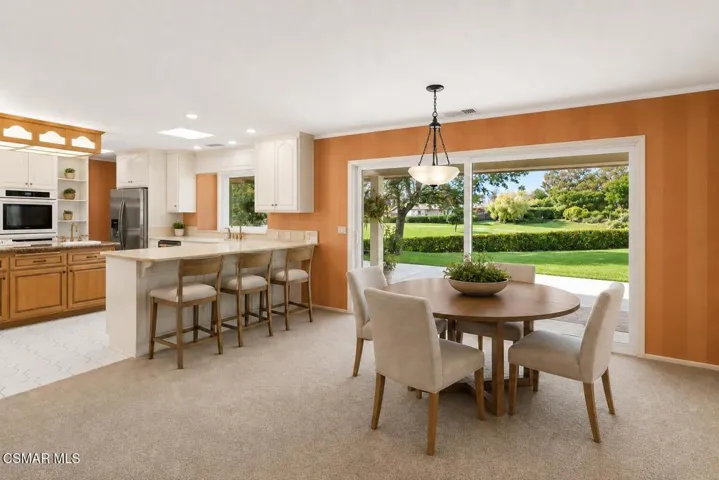 Eating Area Virtually Staged