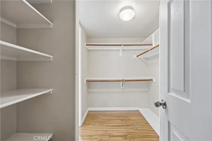 Primary walk in closet