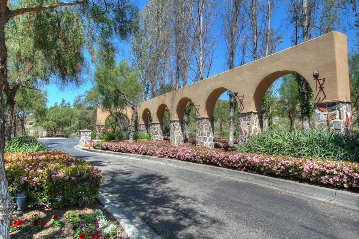 San Juan Hills gated entrance
