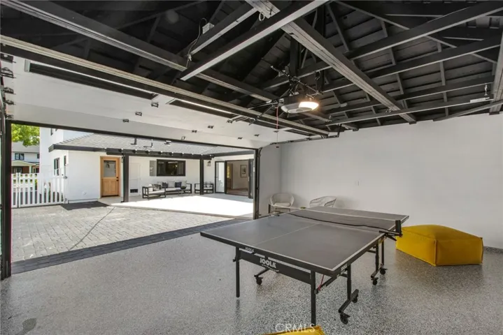 Detached two-car garage offering parking and flex use, with ADU optionality | 305 Robinhood Ln., Eastside Costa Mesa 92627