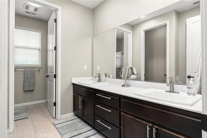 Bathroom with separate room for shower and tub