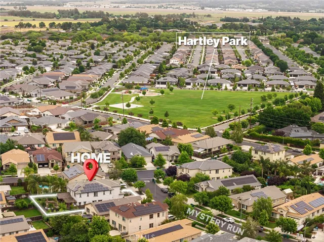 One block from Hartley Park