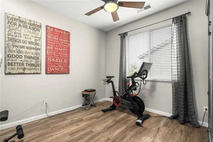 Perfect for an office, workout room or a 5th bedroom
