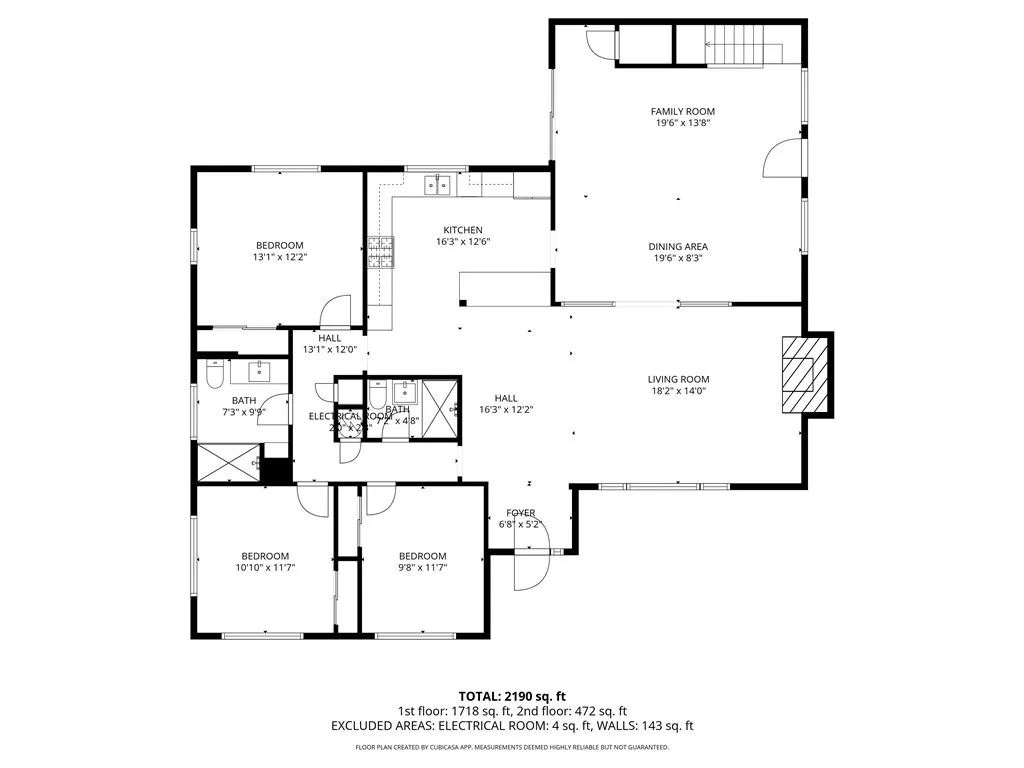 Floor Plan (first floor)