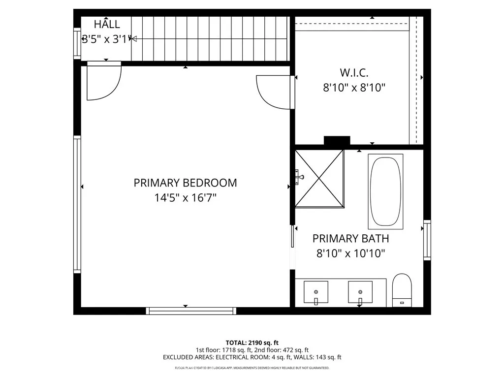 Floor Plan (2nd floor)