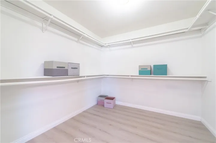 Large walk-in wardrobe closet