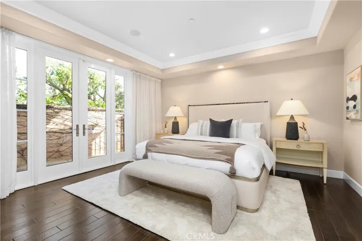 Main floor bedroom with ensuite