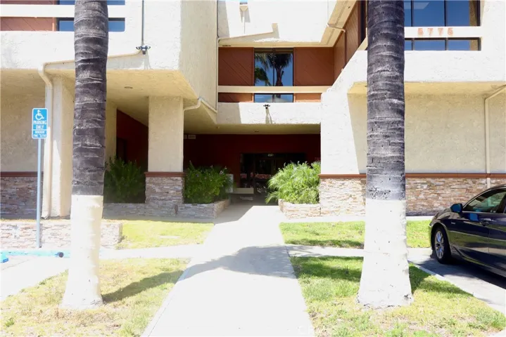 Entrance to building