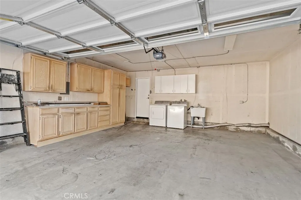2 car attached garage
