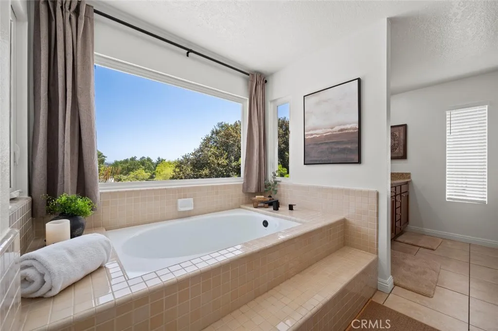 Large tub in primary bath Large tub in primary bath