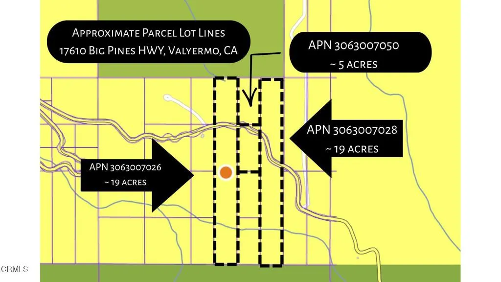 Approximate Parcel Lot Lines