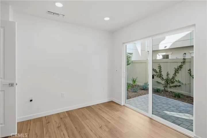 1st Level Bedroom with Slider