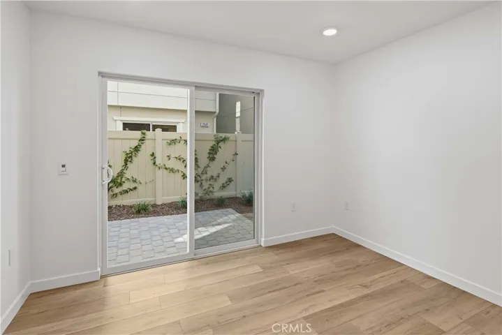 1st Level Bedroom with Slider