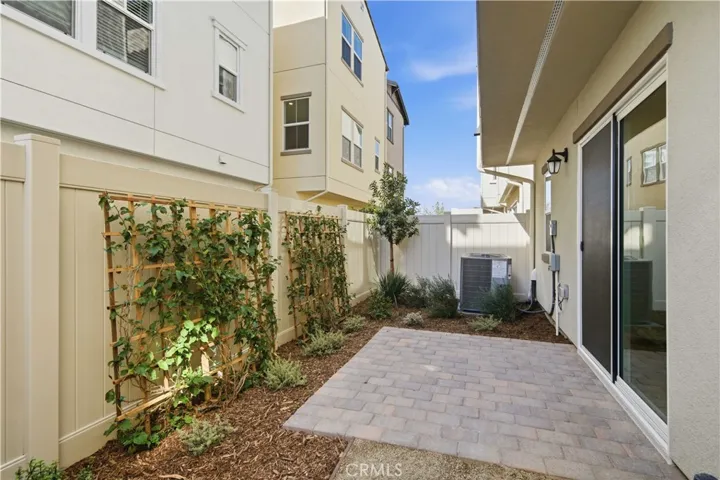 Fully Landscaped Backyard with Pavers